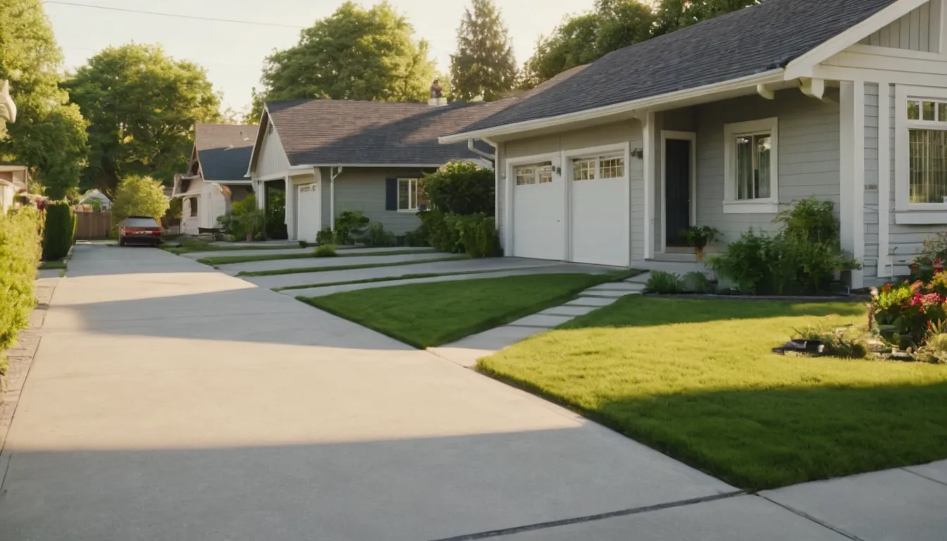 A neighborhood of ranch homes and bungalows in Elgin